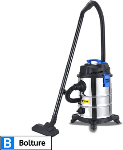 Bolture Aszuiger Voor Pelletkachel - Asstofzuiger Zonder Zak - Kachel Stofzuiger - As Stofzuiger Openhaard - 1200W - 25L