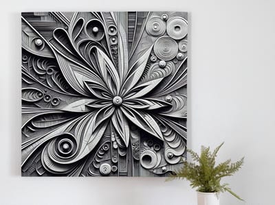 Kunstprint | Wanddecoratie | Dibond | 80 × 80 cm