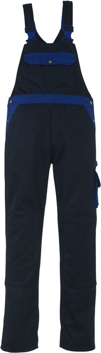 Mascot Image Amerikaanse overall met kniezakken 00969-430 - marine/korenblauw - C48 - 82