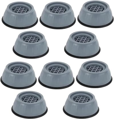 Anti-vibratie voetpads - Meubelverhogers Stille Mat - Meubels Stabiliseren - Waterdicht Slipstop - 10 stuks - Grijs