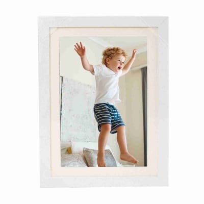 Houten fotolijst tafel olieverfschilderij opbergdoos Kinderkunstlijsten kinderen flip diy fotolijst