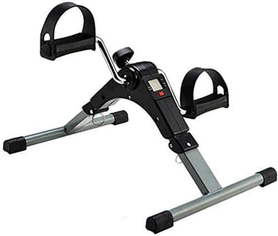 Fitness Pedalen - Oefenfiets Pedaal - Thuis Fysiotherapie - Opvouwbaar Ontwerp - N.v.t. - Zwart