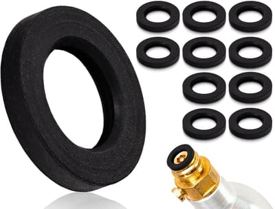 Dailygoods- Afdichtringen Set van 10 - Vervangende Onderdelen - O-Ringen Rubber - Compatibel met Sodastream - Hoogwaardige Kwaliteit - Duurzaam - O-ring