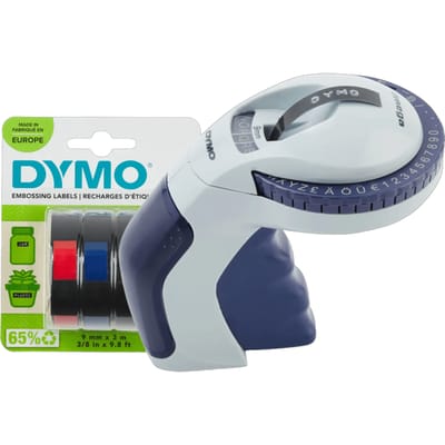 DYMO Omega Lettertang + 1 extra label