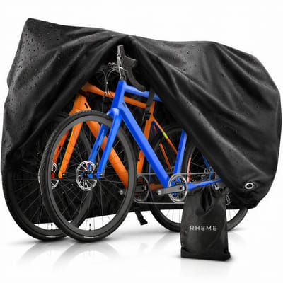 Fietshoes - XXL Hoes - Universeel - Sterk & Waterdicht - 1 of 2 Fietsen - Met Slotgaten & Klikgespen - Inclusief Opberghoes - Rheme