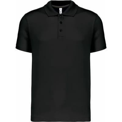 PROACT® Kinderpolo korte mouwen PA488 - Black - 4/6 years (4/6 ans)