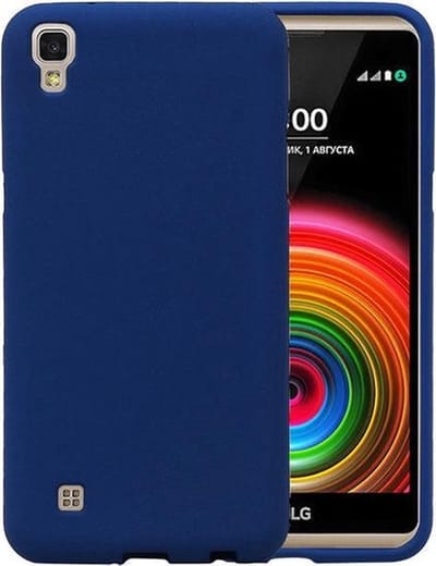 BestCases.nl Blauw Zand TPU back case cover hoesje voor LG X Power K220