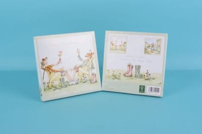 Set van 8 wenskaarten - Water regularly