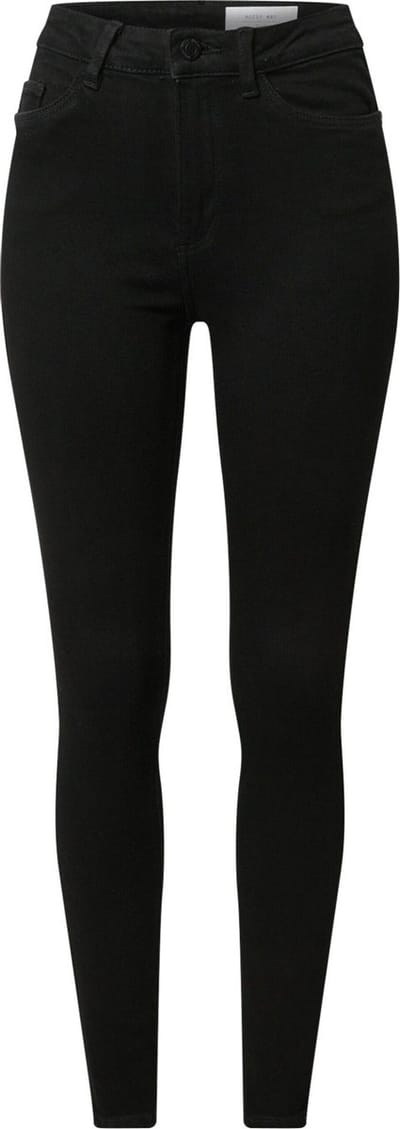 Noisy May Callie Chic High Waist Vi071bl Bg Spijkerbroek Zwart 25 / 32 Vrouw