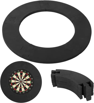 Dart Surround Catchring - 5 Pieces - 45 cm Dartboard Protection Ring - Wall Bescherming - EVA Dartboard Edge - Geschikt voor Standaard Dartborden