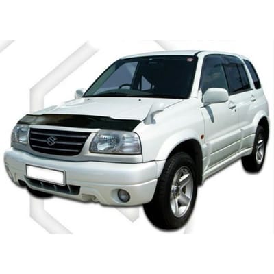 Motorkap Deflector - SCOUTT - Suzuki Grand Vitara 1998-2005 - ABS - Zwart - Eenvoudige Installatie zwart