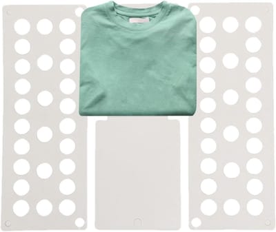 Kleding Vouwplank - Wasorganizer Sorteerder - Kleding Snel Vouwen - Opvouwbaar Ontwerp - 40 x 48 cm - Wit