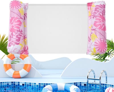 Opblaasbaar Zwembad - Water Relaxatie - Zomerse Ontspanning - Ademend Mesh Materiaal - 127 x 70 cm - Roze