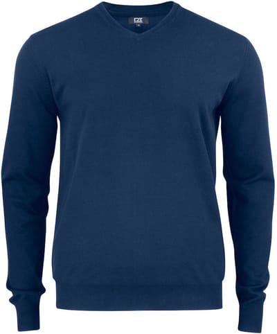 Cutter & Buck Oakville V-neck Heren 355418 - Dark Navy - S