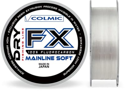 Colmic Dry Fx Flurocarbon 200 M Zilver 0.205 mm