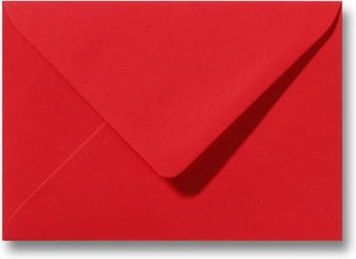 Envelop 12 x 18 Pioenrood, 100 stuks