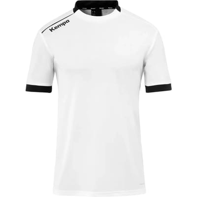 Kempa Player Shirt kinderen - sportshirts - wit/zwart - Unisex