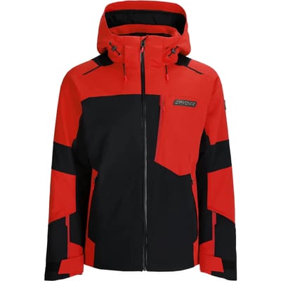Spyder Leader Jas Rood,Zwart XL Man