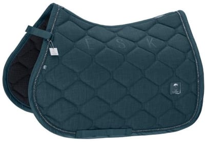 Eskadron Zadeldek Bouclé Crystal Classic Sports 26 Full Ocean