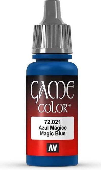 Vallejo Hobbyverf Acrylverf - 72021 Game Color - Magic Blue - Acryl - Verf flesje - 18 ml