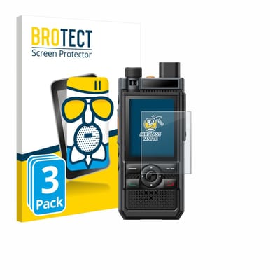 BROTECT - Screenprotector voor Hytera P50 Pro - Folie Beschermfolie Beschermglas matte 3 Stuks