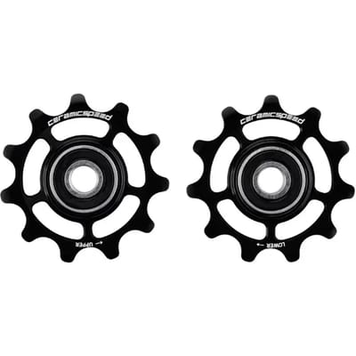 Ceramicspeed Shimano 12s 9250/8150/7150 Derailleurwieltjes Set Voor Fietsen Zilver 11t