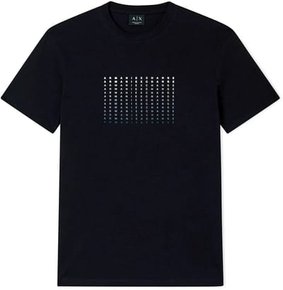 Armani Exchange Xm002519_af10334 T-shirt Met Korte Mouwen Zwart S Man