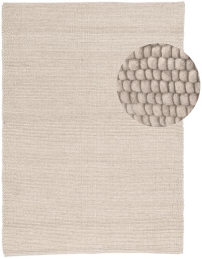 by fonQ Dots Vloerkleed - Beige - Rechthoekig - 160 x 230 cm