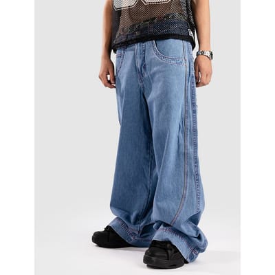 A.LAB Mega Piped Jeans blauw