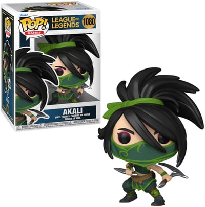 Pop Games: League of Legends - Akali Funko Pop #1080