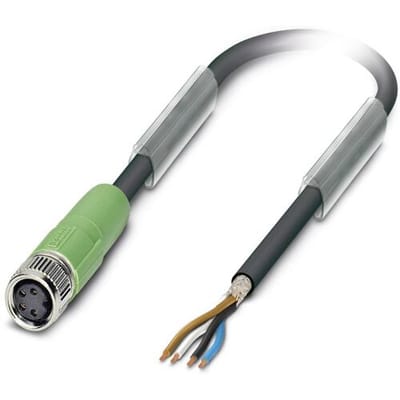 Phoenix Contact 1521931 Sensor/actuator connector, geassembleerd M8 Aantal polen (sensoren): 4 Bus, recht 5.00 m 1 stuk(s)