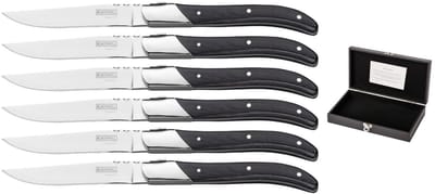 Blackwell Steakmessen Laguiole - Pakkahout - 6 Stuks