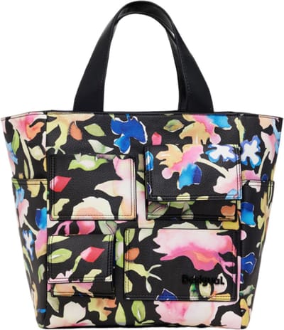 Desigual Schoudertas Pocket Print Valdivia Shoulder Bag Tutti Fruti Veelkleurig