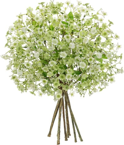9-delige set kunstmatige hortensiabloemen en gypsophila voor bruiloften, feesten en woondecoratie, perfect voor bloemstukken en DIY-projecten