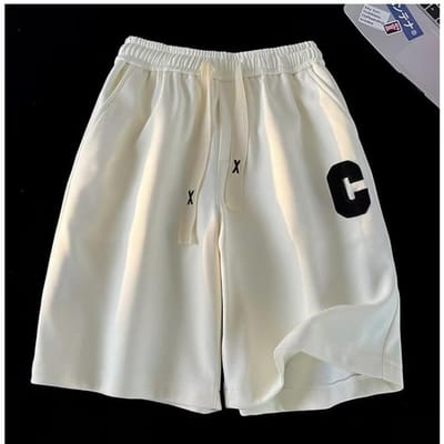 Retro Shorts Heren Zomer Sport 5-punts Broek Los Veelzijdig Casual Basketbal Middenbroek Zomer 7XL gray