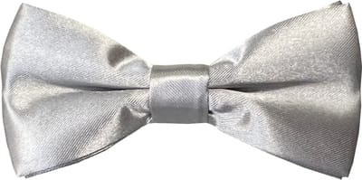 Fako Fashion - Kinder Vlinderstrik - Vlinderdas - Kinderstrik - Strik - Effen - 10cm - Zilver