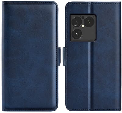 MobyDefend Hoesje - Geschikt voor Sony Xperia 1 VIII - Luxe Wallet Book Case (Sluiting Zijkant) - Blauw