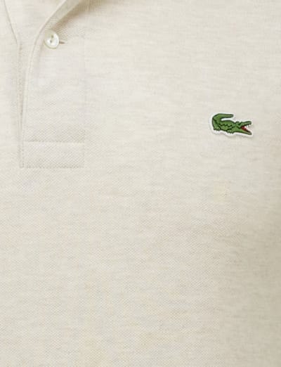 Lacoste poloshirt korte mouw creme