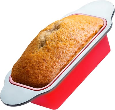 Antiaanbak Siliconen Broodvorm met Stalen Frame voor Cake, Brood en Gehaktbrood