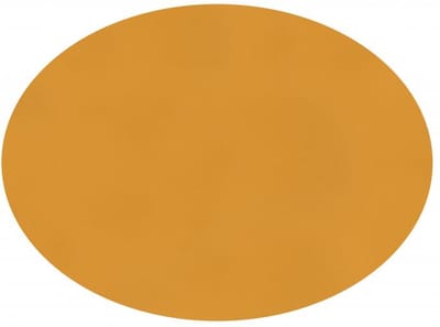 ZICZAC - Placemat TOGO - SET/6 - Ovaal - Dubbelzijdig - Kunstleer - 33x45 cm, camel