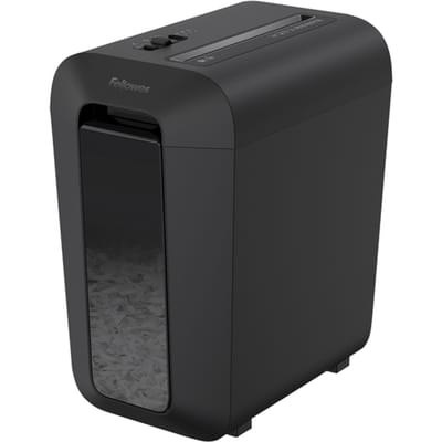 Fellowes LX65 Papiervernietiger / Papierversnipperaar – P‑4 Cross‑Cut – SafeSense® – 10 vellen – 22 liter – Ook geschikt voor pasjes – Voor thuis & thuiskantoor