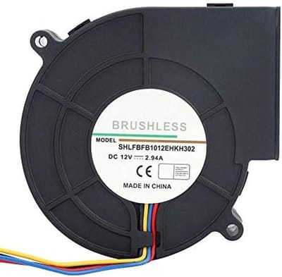 Krachtige DC 12V Hogevolume Luchtblazer Turbineventilator voor BBQ en Camping