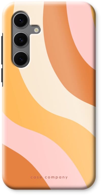 Case Company® - Hoesje geschikt voor Samsung Galaxy S24 FE hoesje - Radiant - Tough Case - Maximale Bescherming alle Kanten en Schermrand