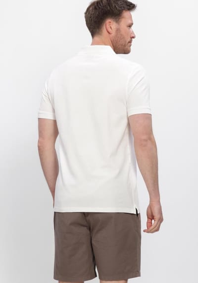 STEFANO LAURAN Polo Bjorn Heren - Polo shirt - Wit - Maat XXL