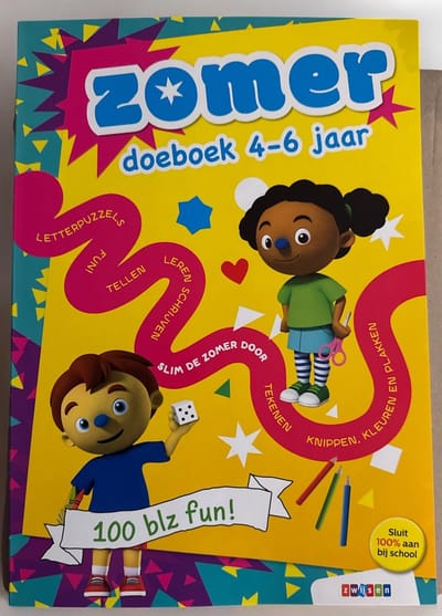 Zomer Doeboek 2026 4-6 jaar - Vakantieboek - Doeboek