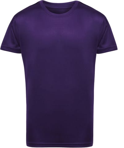 TriDri Kids Performance T-Shirt TR10B - Bright Purple - 12/13