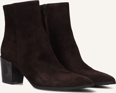 LINA LOCCHI At 156 Enkellaarsjes - Enkelboots met rits - Dames - Bruin - Maat 38