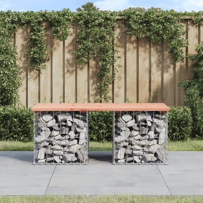 vidaXL - Tuinbank - schanskorfontwerp - 103x44x42 - cm - massief - douglashout