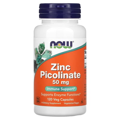NOW Foods, Zink Picolinaat, 50 mg, 120 Vegetarische Capsules