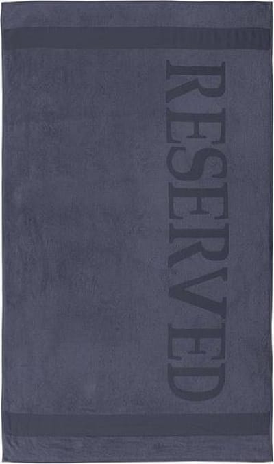 Reserved - Strandlaken - 100x180 cm - Grijs